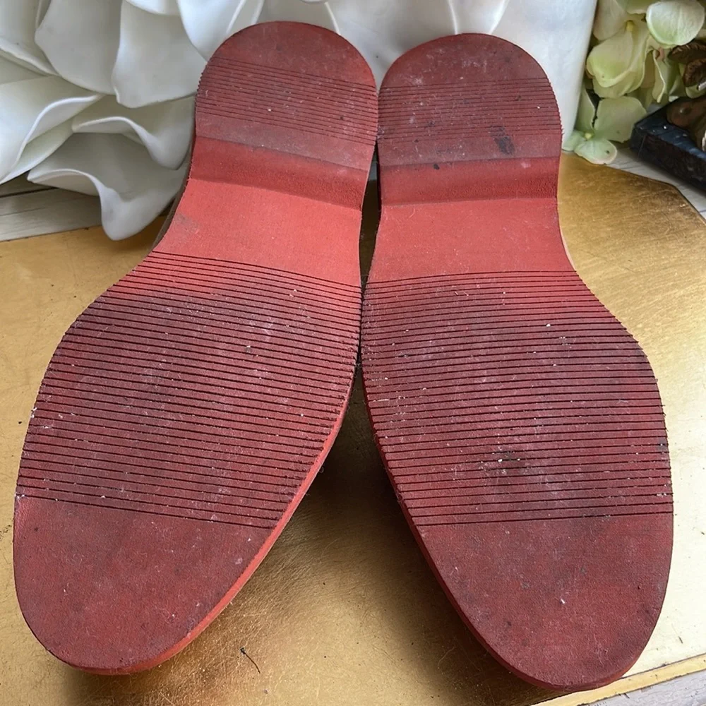 Vintage! Cole Haan Classic Suede Derbys in Medium Tan